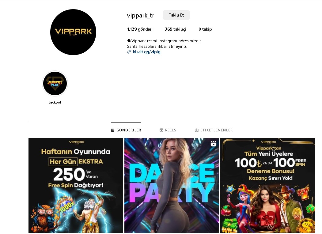 Vippark İnstagram